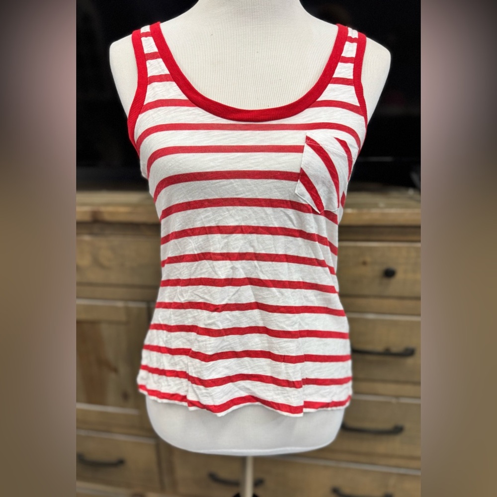 Velvet by Graham and Spencer Lua Top In Red Size P From Warehouse MSRP $99‎ NWOT